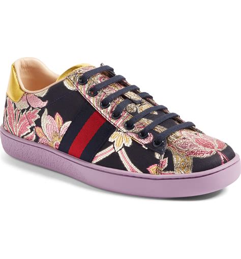 gucci super blooms sneakers|Gucci ace sneakers women's.